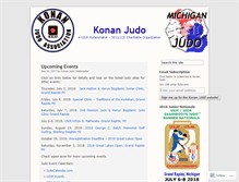 Tablet Screenshot of konanjudo.org